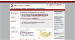 Desktop Screenshot of fhagovernmentloans.info